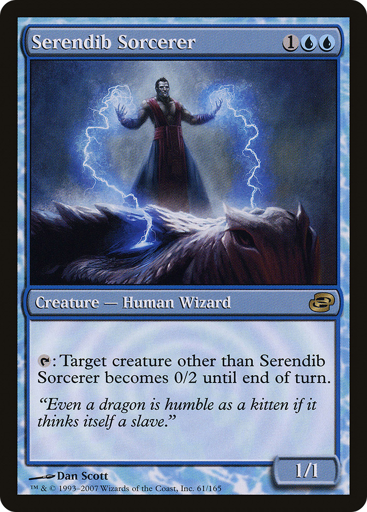 Serendib Sorcerer (PLC-061) [Planar Chaos]: (colorshifted) Foil