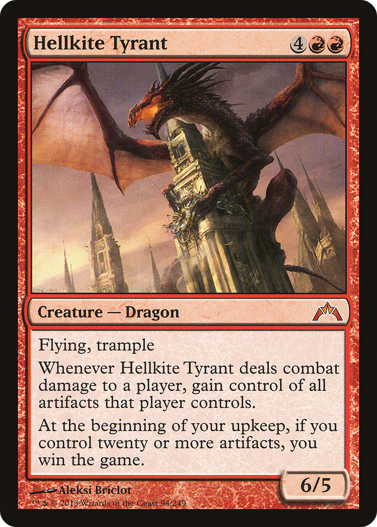 Hellkite Tyrant (GTC-094) [Gatecrash]