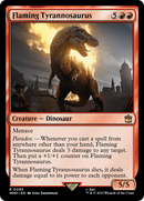 Flaming Tyrannosaurus (WHO-085) [Doctor Who]