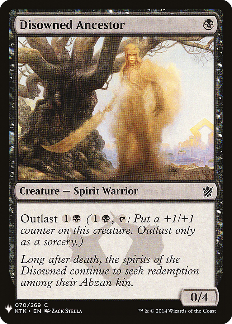 Disowned Ancestor (LIST-KTK-70) [The List]