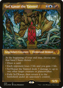 Sol'Kanar the Tainted (Textured Foil) (DMU-359) (Showcase) [Dominaria United] Foil