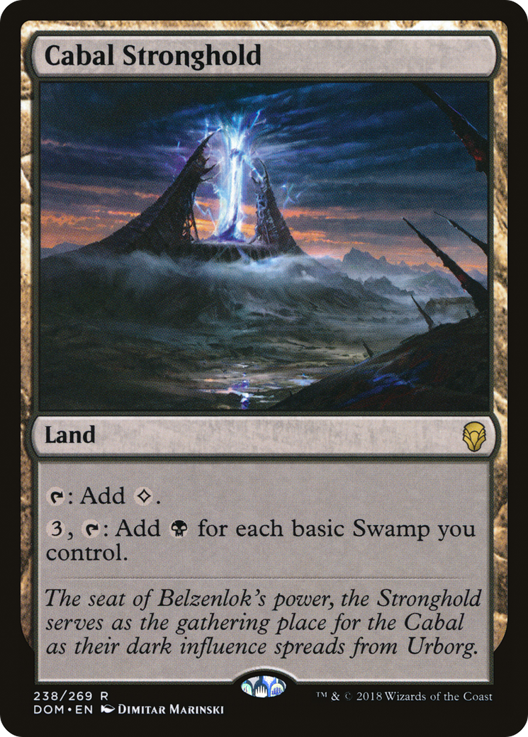 Cabal Stronghold (DOM-238) [Dominaria]