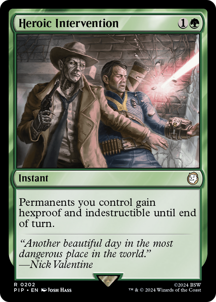 Heroic Intervention (PIP-202) [Fallout] Foil
