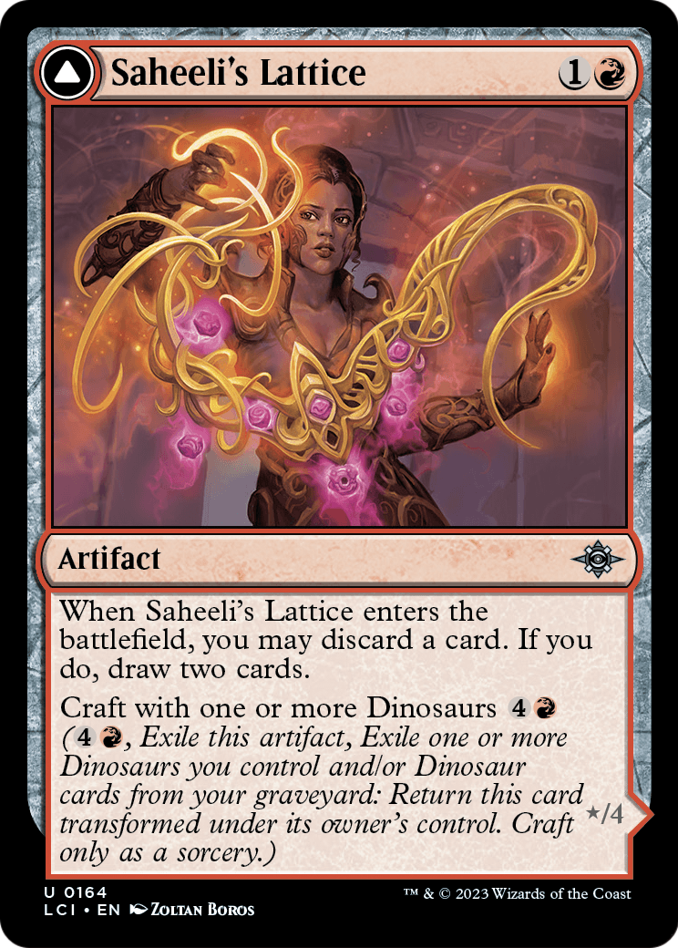 Saheeli's Lattice (LCI-164) [The Lost Caverns of Ixalan]