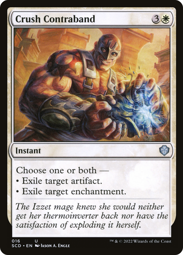 Crush Contraband (SCD-016) [Starter Commander Decks]