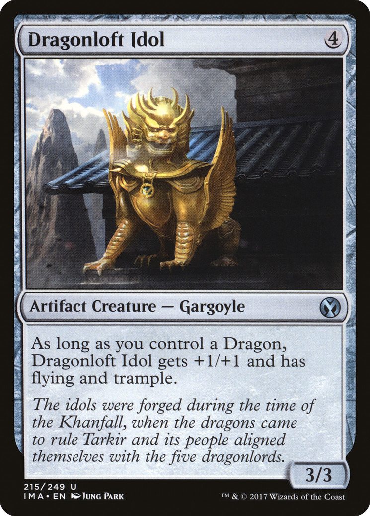 Dragonloft Idol (IMA-215) [Iconic Masters] Foil