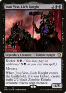 Josu Vess, Lich Knight (DMC-113) [Dominaria United Commander]