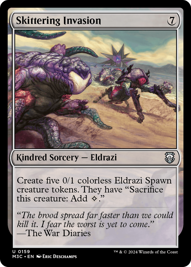 Skittering Invasion (M3C-159) [Modern Horizons 3 Commander]