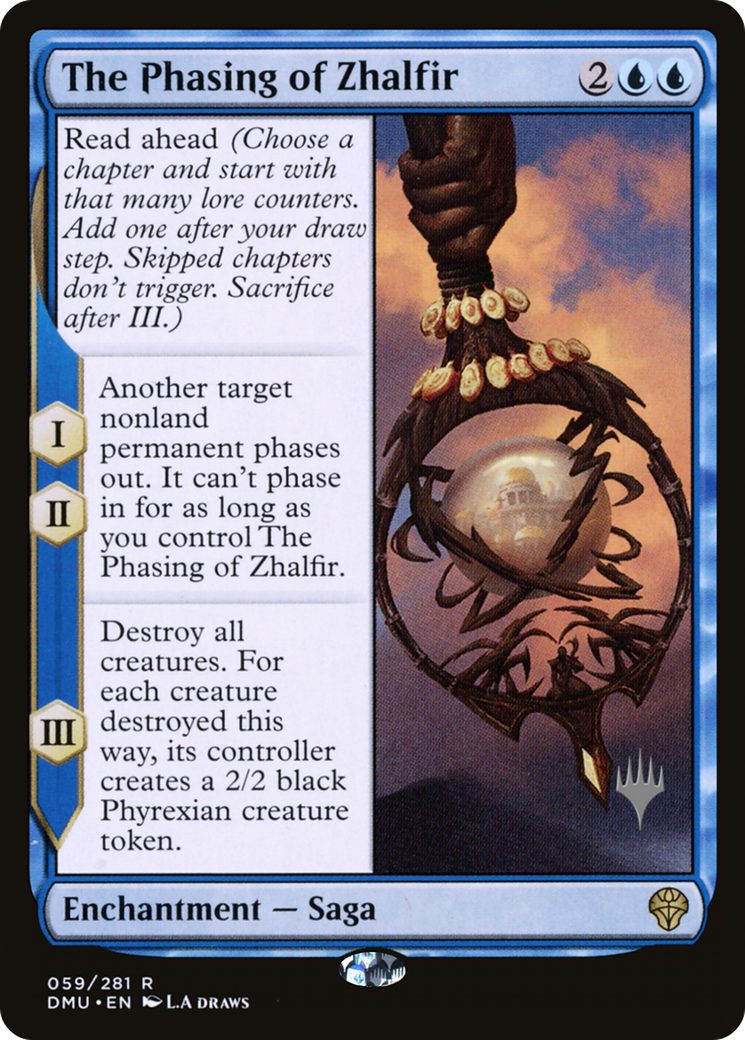 The Phasing of Zhalfir (PPDMU-59P) [Dominaria United Promos]