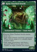 Teachings of the Kirin // Kirin-Touched Orochi (NEO-212) [Kamigawa: Neon Dynasty]: (fandfc, enchantment) Foil