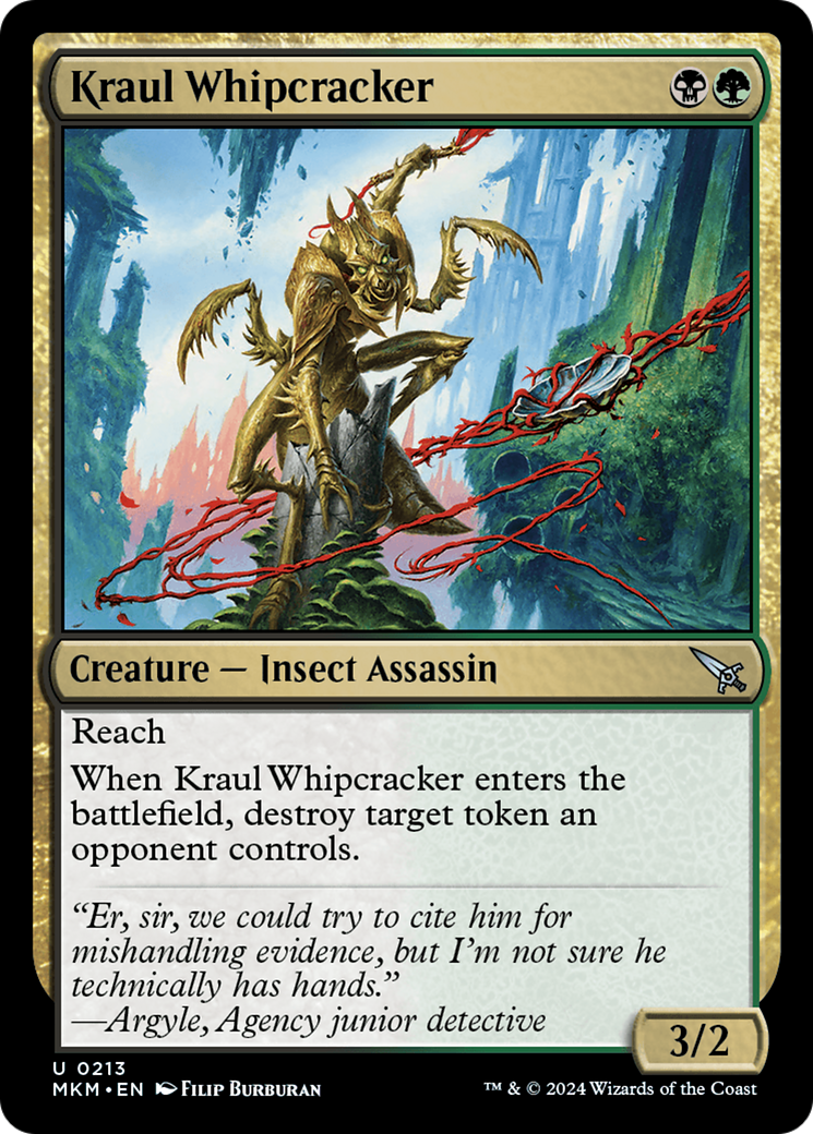 Kraul Whipcracker (MKM-213) [Murders at Karlov Manor]
