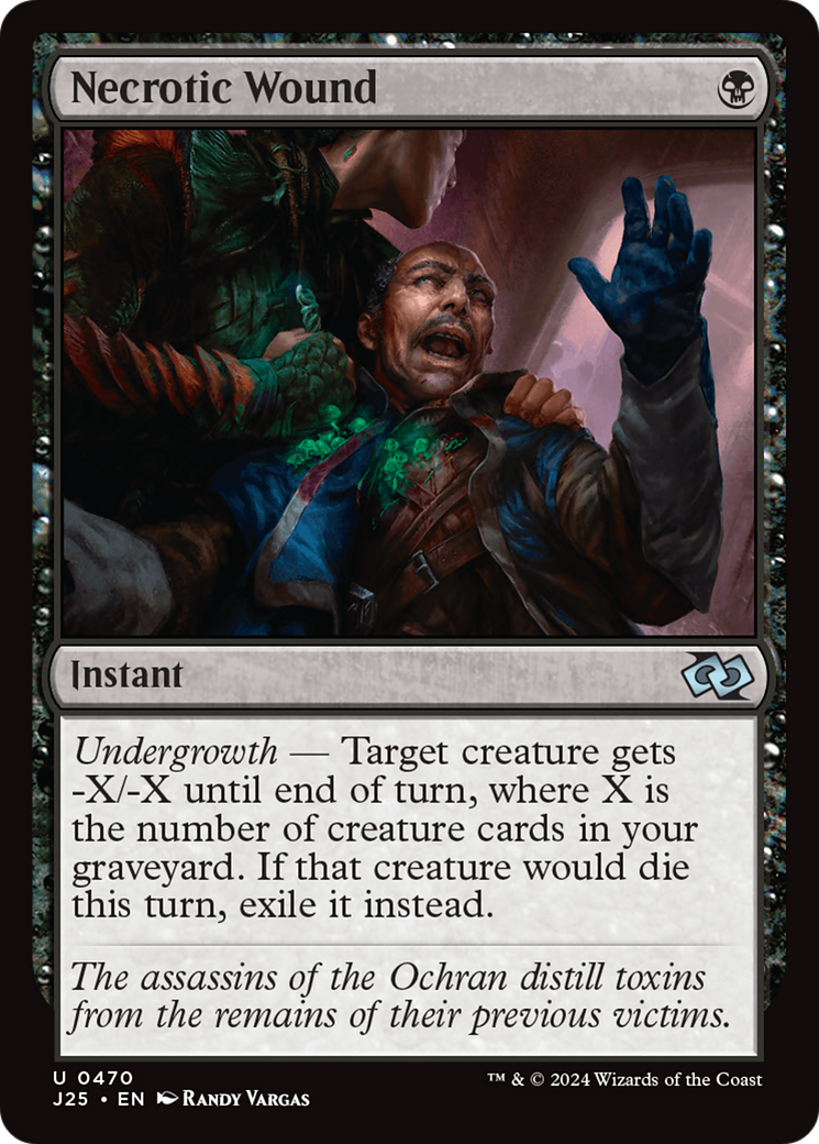 Necrotic Wound (J25-470) [Foundations Jumpstart]