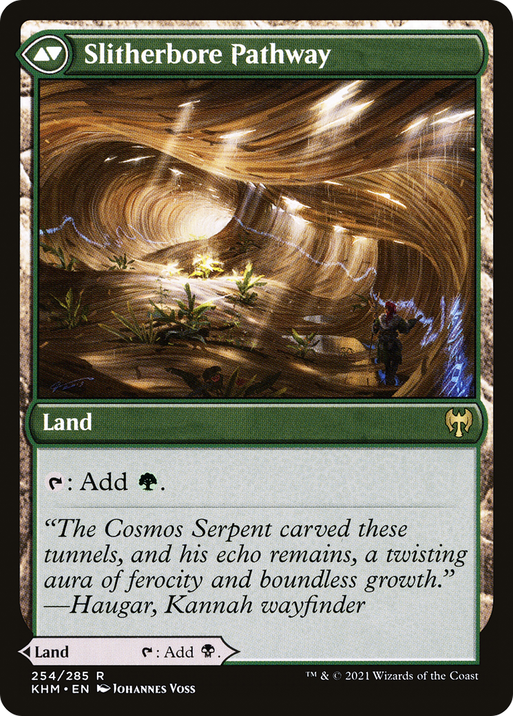 Darkbore Pathway // Slitherbore Pathway (LIST-KHM-254) [The List]