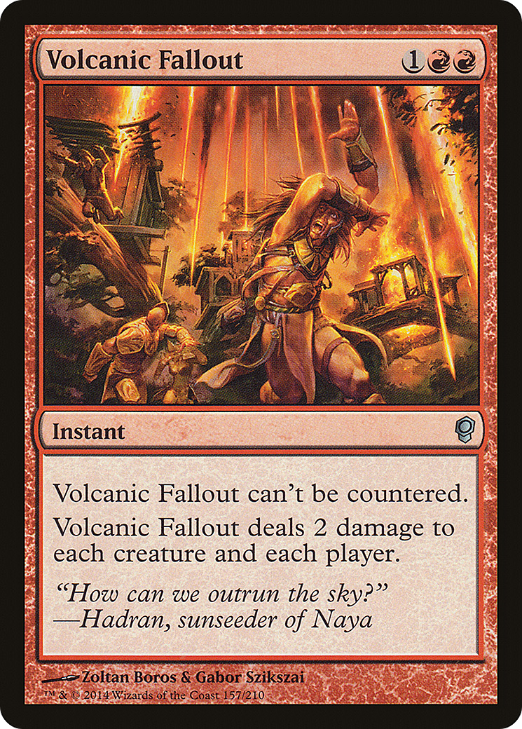 Volcanic Fallout (CNS-157) [Conspiracy]