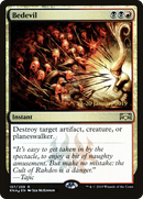 Bedevil (PRE-157S) [Ravnica Allegiance Promos] Foil