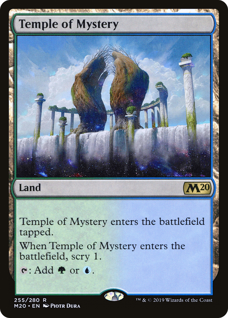 Temple of Mystery (M20-255) [Core Set 2020]