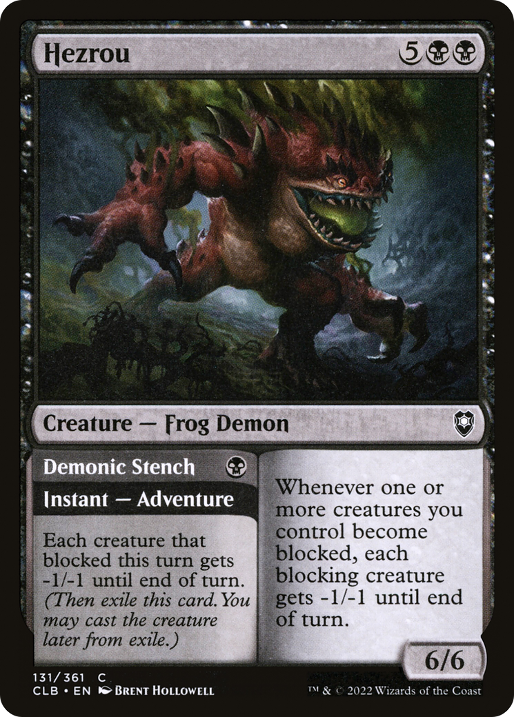Hezrou (CLB-131) [Commander Legends: Battle for Baldur's Gate]