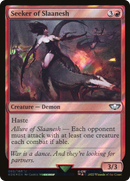 Seeker of Slaanesh (Surge Foil) (40K-085) [Warhammer 40,000 Commander] Foil