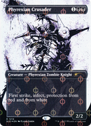 Phyrexian Crusader (SLD-1214) [Secret Lair Drop] (Borderless) Foil