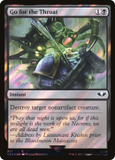 Go for the Throat (Surge Foil) (40K-201) [Warhammer 40,000 Commander] Foil