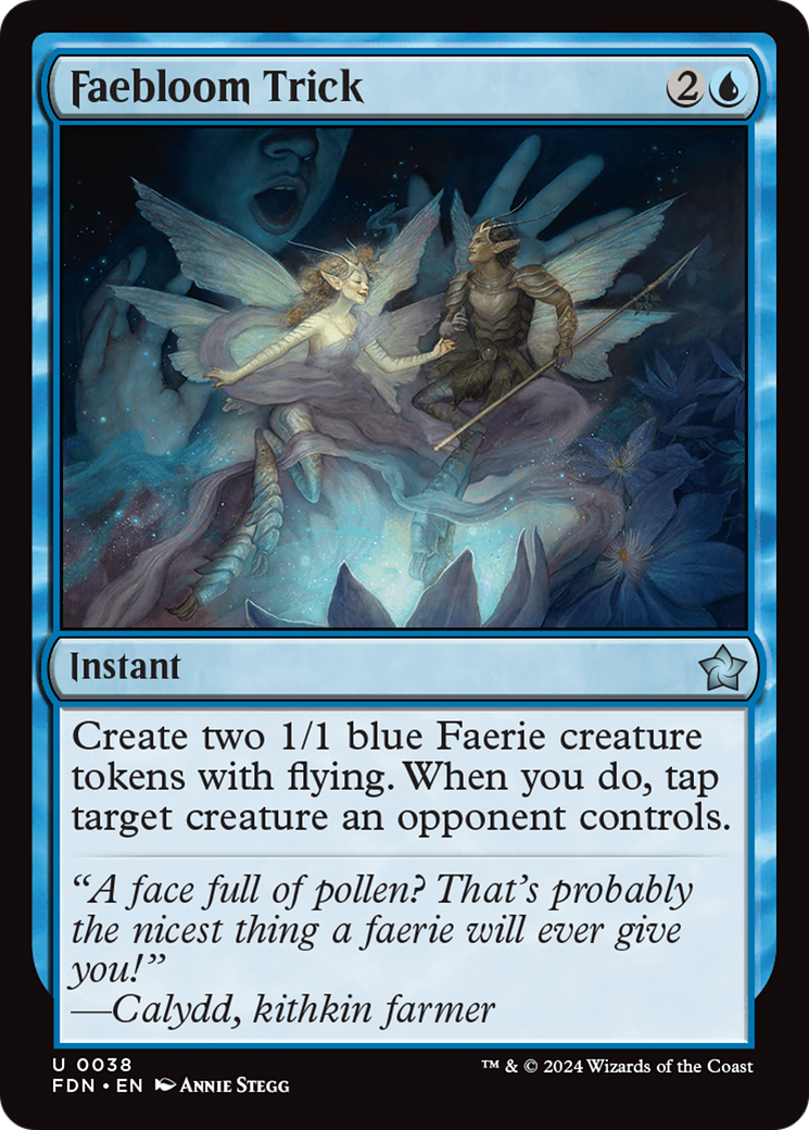 Faebloom Trick (FDN-038) [Foundations] Foil