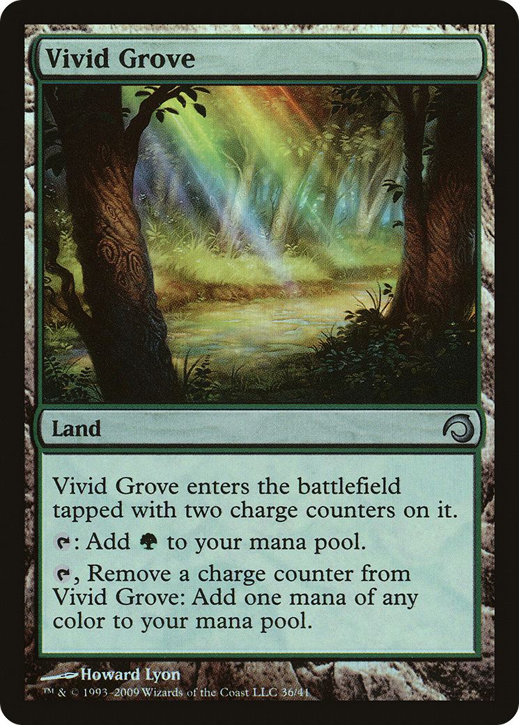 Vivid Grove (PDS-036) [Premium Deck Series: Slivers] Foil