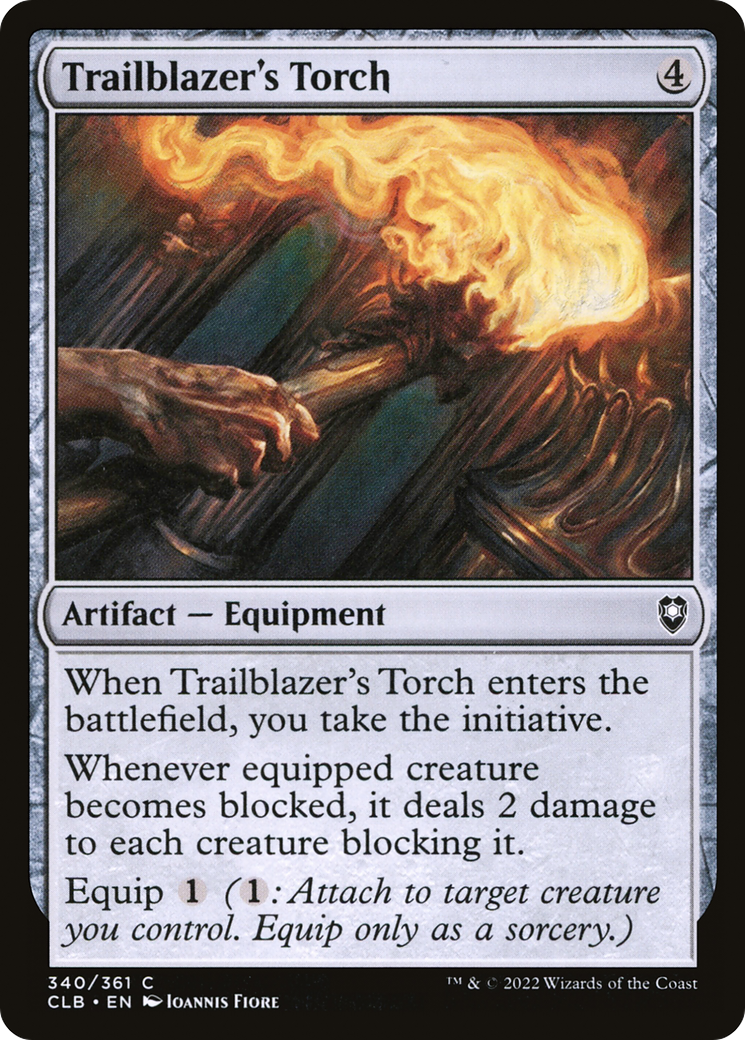 Trailblazer's Torch (CLB-340) [Commander Legends: Battle for Baldur's Gate]