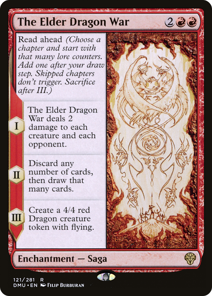 The Elder Dragon War (DMU-121) [Dominaria United]