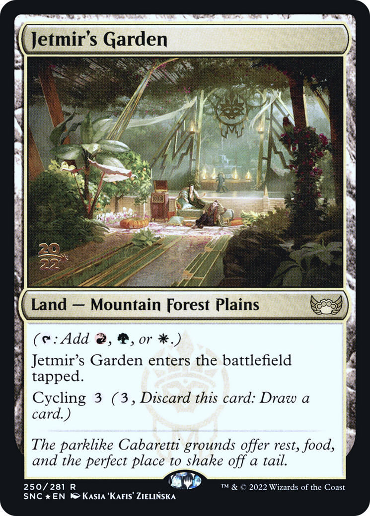 Jetmir's Garden (PRE-250S) [Streets of New Capenna Promos] Foil