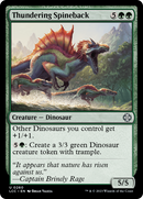 Thundering Spineback (LCC-260) [The Lost Caverns of Ixalan Commander]