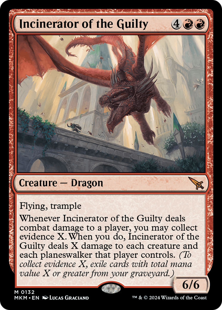 Incinerator of the Guilty (MKM-132) [Murders at Karlov Manor] Foil