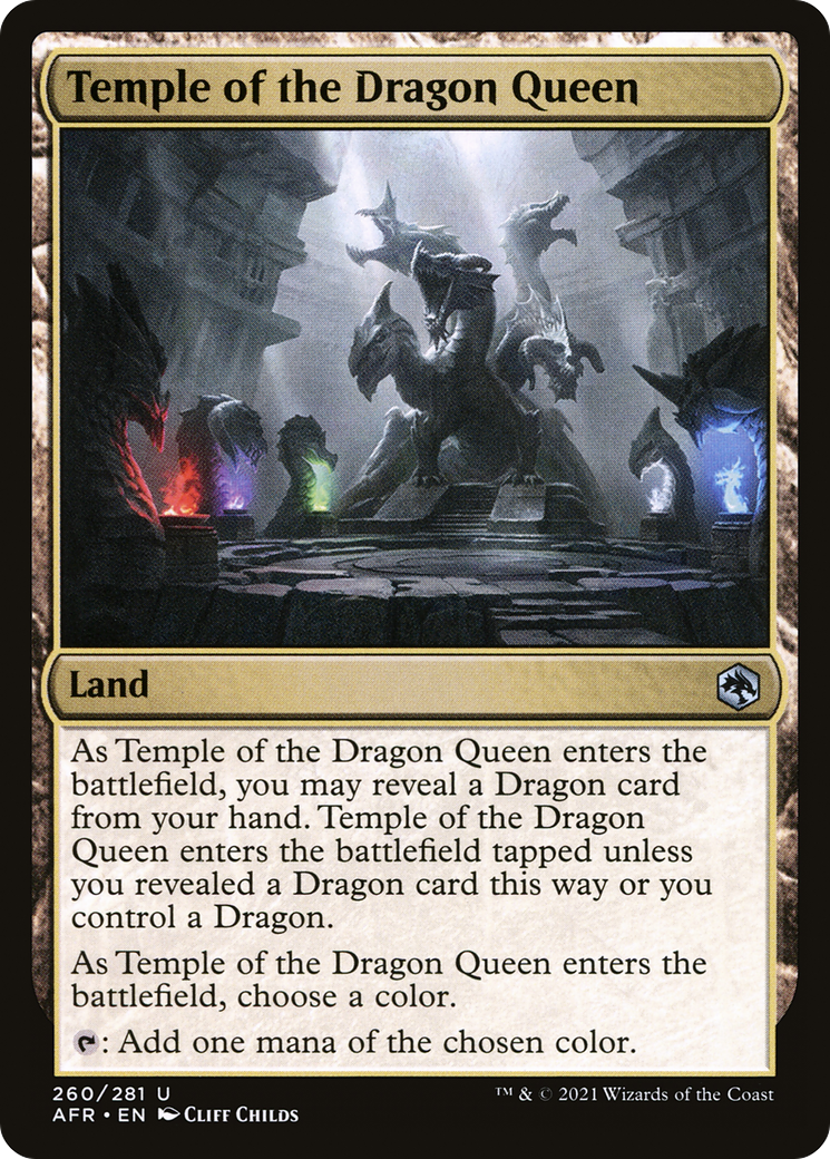 Temple of the Dragon Queen (AFR-260) [Adventures in the Forgotten Realms]
