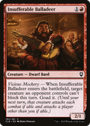 Insufferable Balladeer (CLB-184) [Commander Legends: Battle for Baldur's Gate]