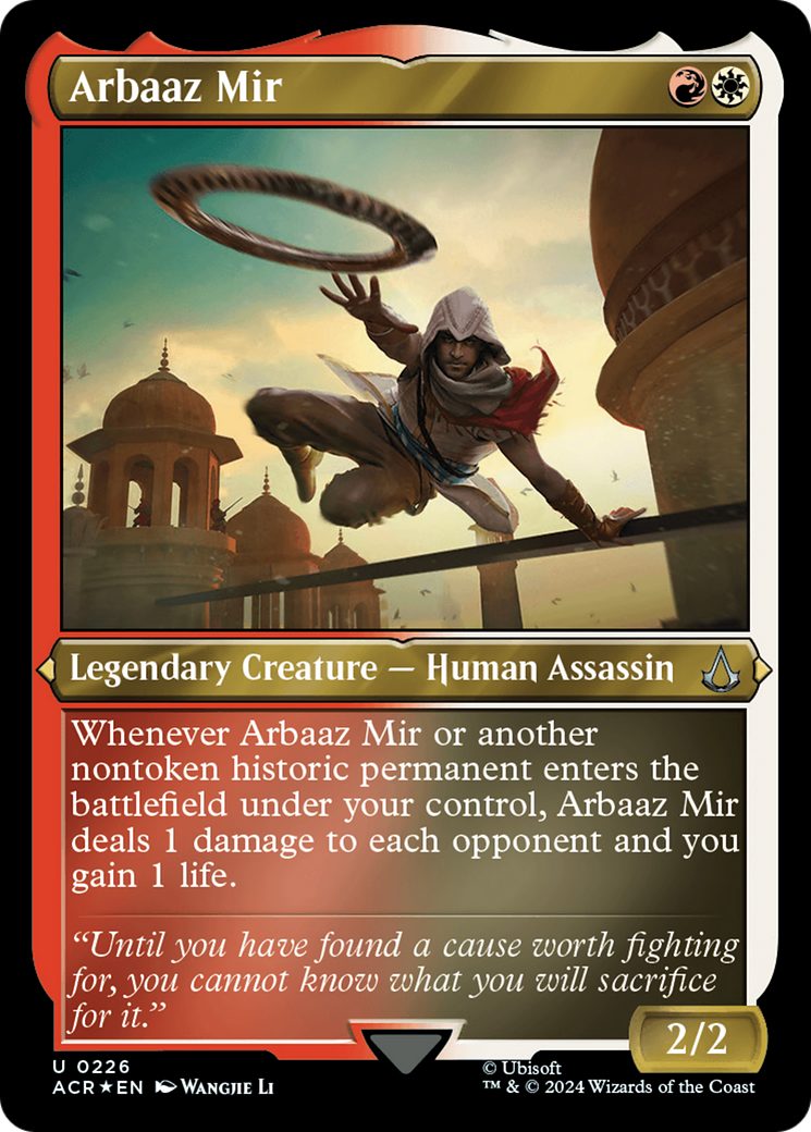 Arbaaz Mir (ACR-226) [Assassin's Creed] Etched Foil