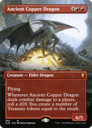 Ancient Copper Dragon (Borderless) (CLB-368) [Commander Legends: Battle for Baldur's Gate]
