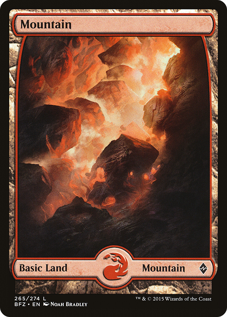 Mountain (BFZ-265) [Battle for Zendikar]
