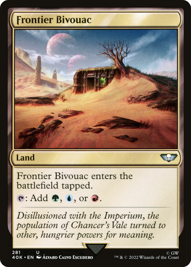 Frontier Bivouac (40K-281) [Warhammer 40,000 Commander]