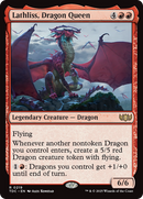 Lathliss, Dragon Queen (TDC-219) [Commander: Tarkir: Dragonstorm]