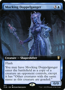 Mocking Doppelganger (Extended Art) (CLB-617) [Commander Legends: Battle for Baldur's Gate]