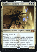 Raffine, Scheming Seer (PRE-213) [Streets of New Capenna Promos] Foil