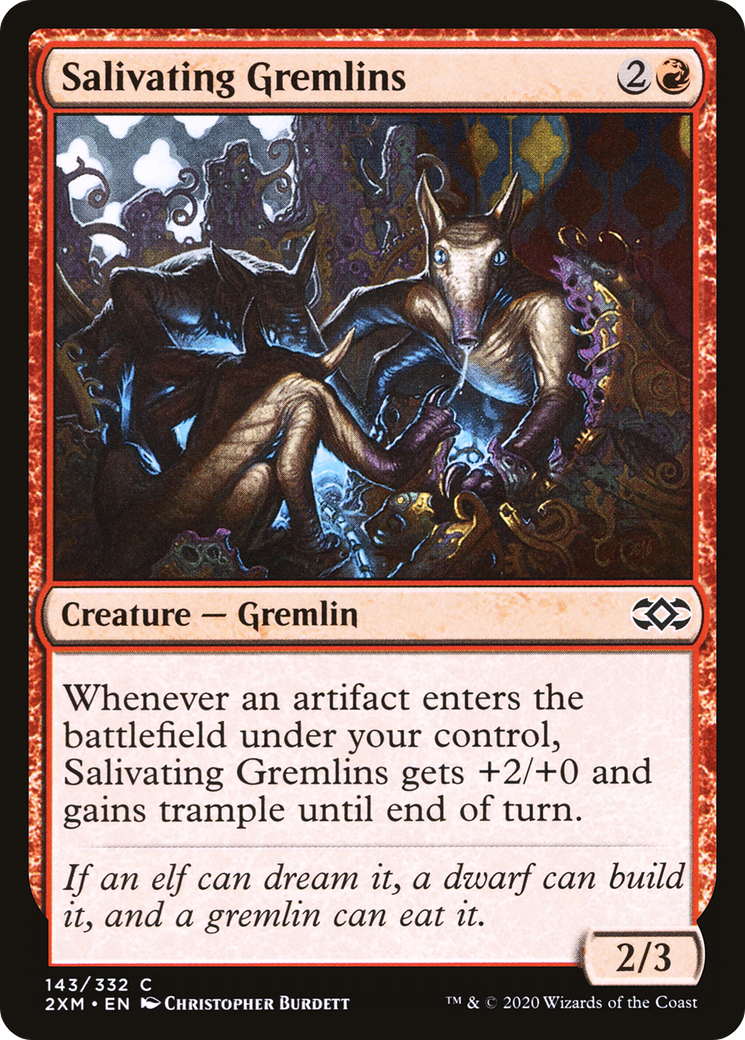 Salivating Gremlins (2XM-143) [Double Masters] Foil