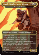 Kelsien, the Plague (SLD-1558) [Secret Lair Drop] / Altaïr, Brotherhood Mentor (Borderless)