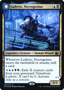 Ludevic, Necrogenius (PRE-233S) [Innistrad: Midnight Hunt Promos] Foil