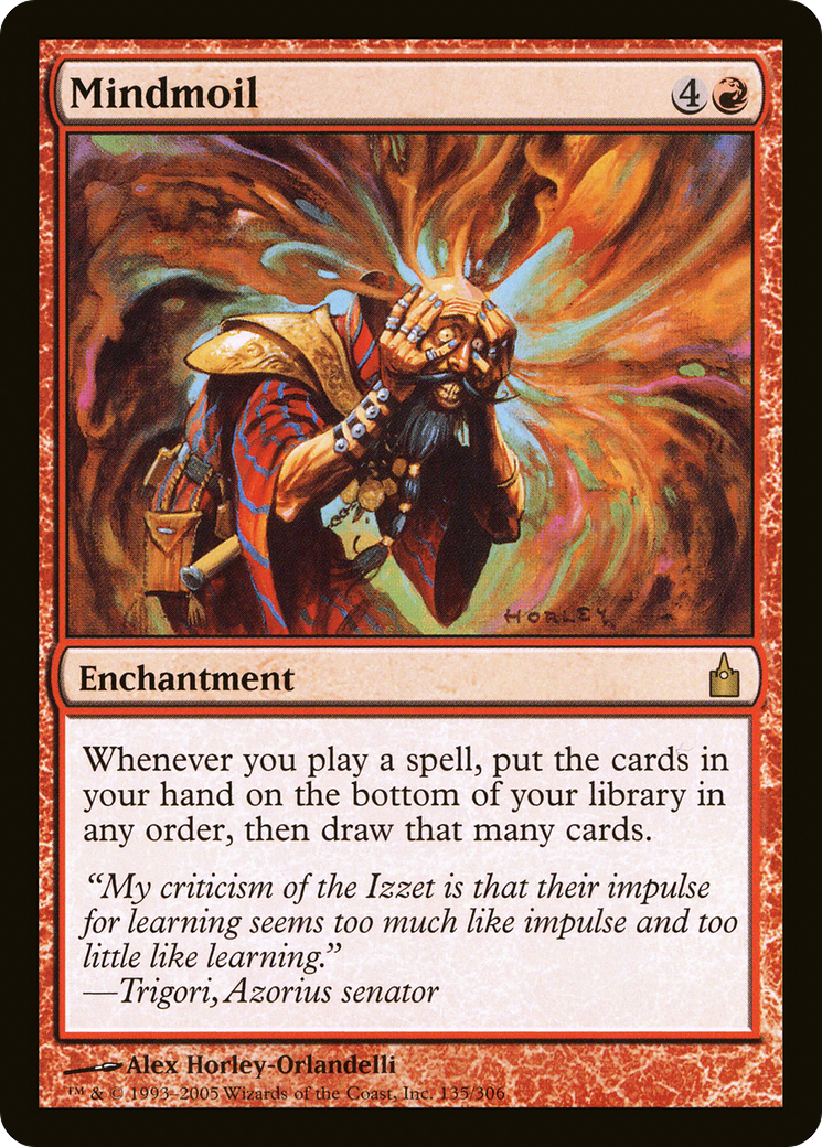Mindmoil (RAV-135) [Ravnica: City of Guilds] Foil
