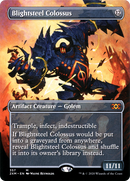 Blightsteel Colossus (2XM-357) [Double Masters] (Borderless) Foil
