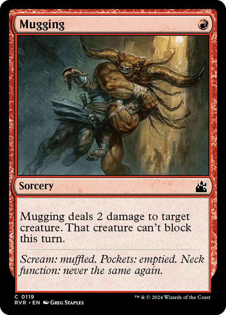 Mugging (RVR-119) [Ravnica Remastered]