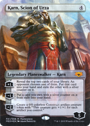 Karn, Scion of Urza (MED2-RA1) (Borderless) [Mythic Edition] Foil