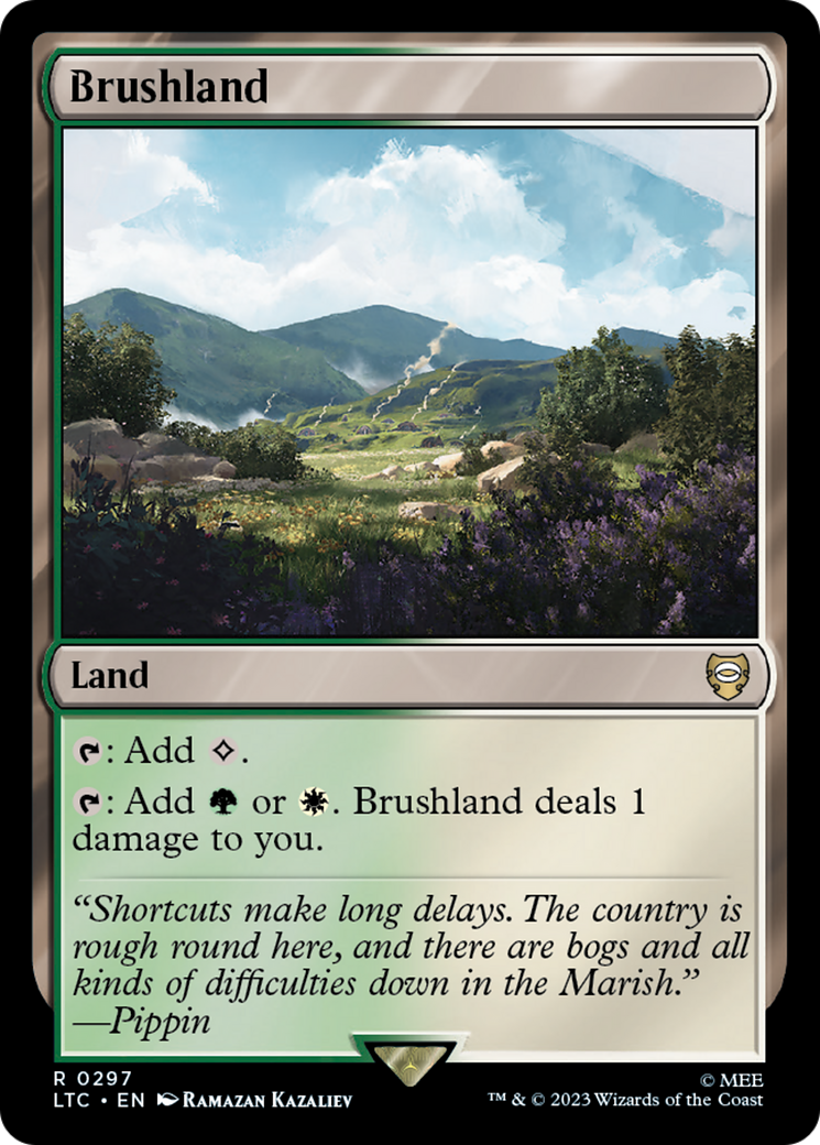 Brushland (LTC-297) [Tales of Middle-earth Commander]