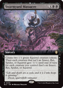 Swarmyard Massacre (BLC-055) [Bloomburrow Commander]: (Extended Art)
