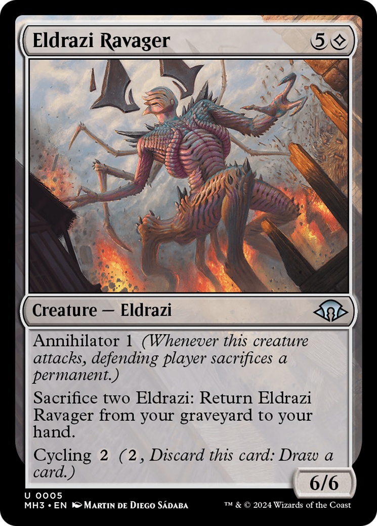 Eldrazi Ravager (MH3-005) [Modern Horizons 3]